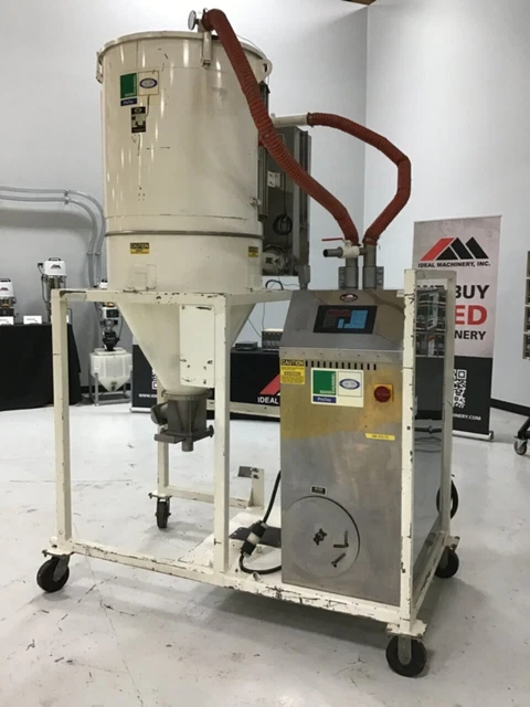 UNA-DYN Auto Mini Desiccant Dryer w/Hoppers UDC-100 Used #123376