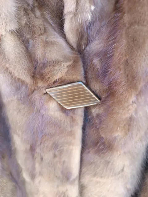 pelliccia vintage code di visone