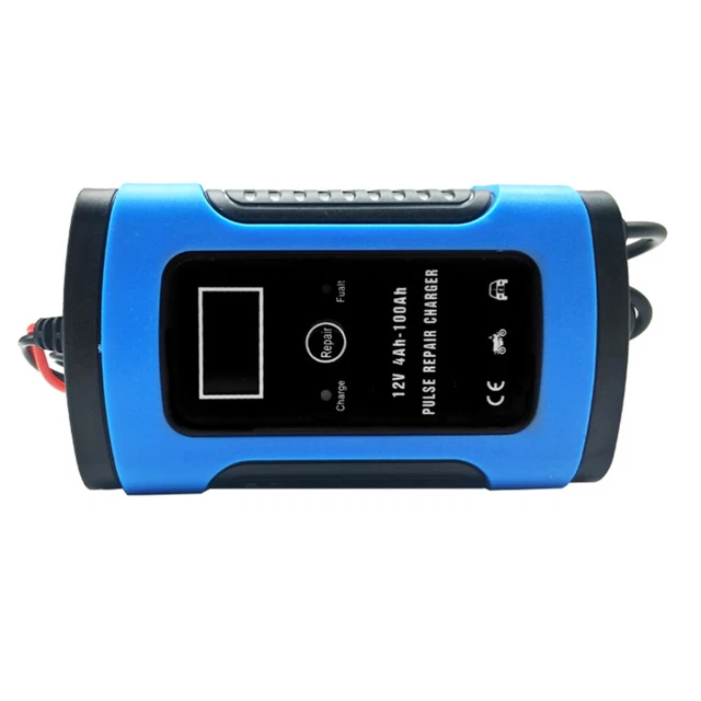 Auto Battery Charger Battery Charger Cargador Para Baterias De Carro Motorcycle 3