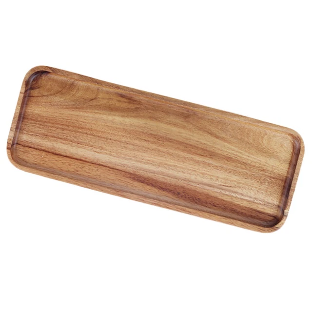 PALLET IN LEGNO Di Acacia Vassoio Porta Caffè Frutta Per Gingilli EUR