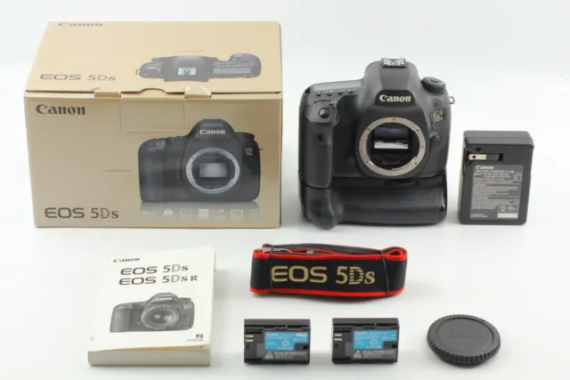 [Near Mint in Box] Canon EOS 5Ds 50.6MP Digital SLR Camera BG-E11 SD CF Japan