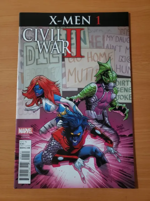 Civil War II X-Men #1 Variant Cover ~ NEAR MINT NM ~ 2016 Marvel Comics