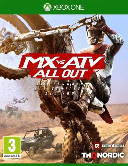 MX vs ATV ALL OUT - XBOX ONE - BRAND NEW AND SEALED - QUICK FREE POSTAGE