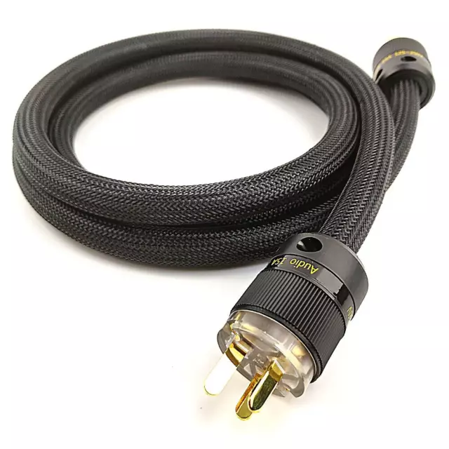 Hi-end 12AWG Audio Power Cable Hifi Audiophile Power Cord with Australian Plug