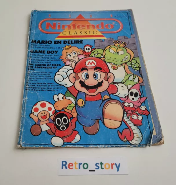 Magazine - Club Nintendo Classic - Mario Bros / The Legend Of Zelda - 1990