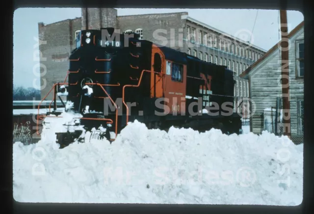 Duplicate Slide NYNH&H  New Haven 'Snowed' ALCO RS11 1410