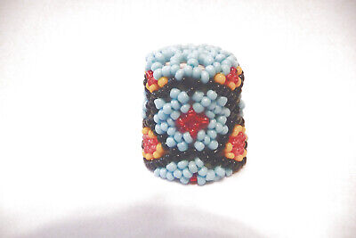 Thimble Guild Egyptian Handcrafted Beaded Over Ceramic