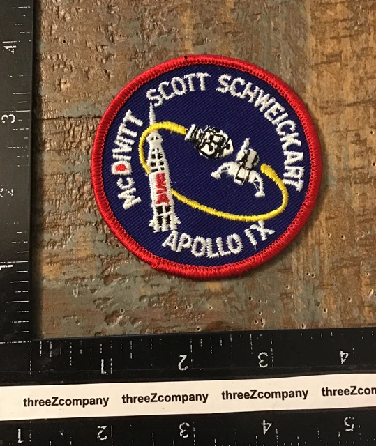 Vtg NASA Apollo IX Space Shuttle Mission Patch