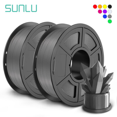 / Rainbow filamento 1.75mm 0.02mm STAMPANTE 3d MATERIALE DI CONSUMO Sunlu SILK PLA 
