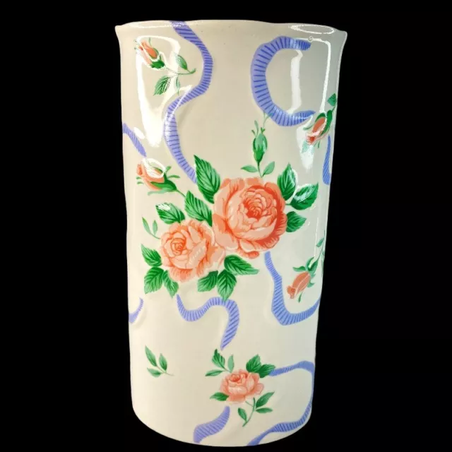 Vintage Otagiri Japan Bud Floral Vase 6”T 3”W