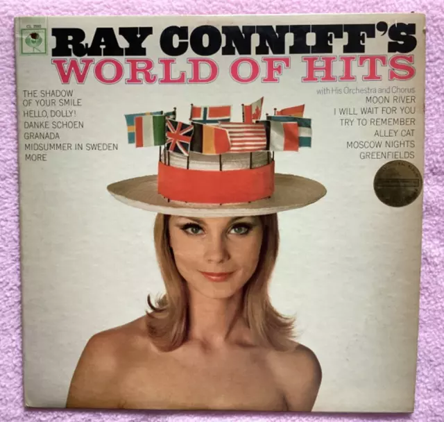RAY CONNIFF'S WORLD OF HITS Vinyl LP Record Album ~ Promotional Album MOON RIVER