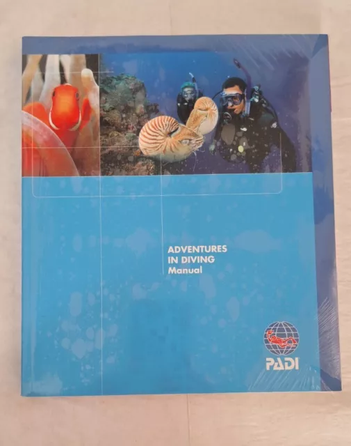 Adventures in Diving Manual, Padi, Multipurpose Data Carrier Card, NEW, SEALED