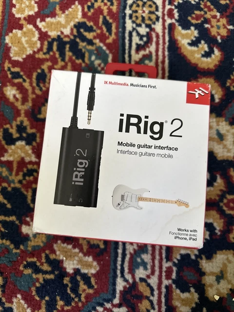 iRig 2 Mobile Guitar/ Instrument  Interface For iOS and Android Devices