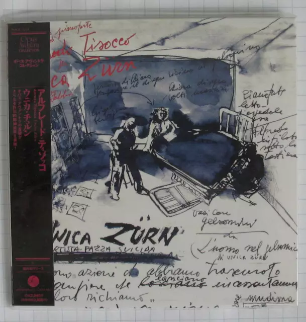 ALFREDO TISOCCO - Unica Zürn REMASTERED JAPAN MINI LP CD NEU RAR! POCE-1274