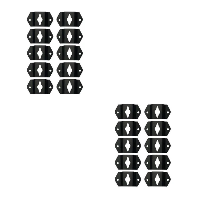 2 PACK SPEAKER Hanging Connector Hanger Bracket Audio Hook Heavy Duty