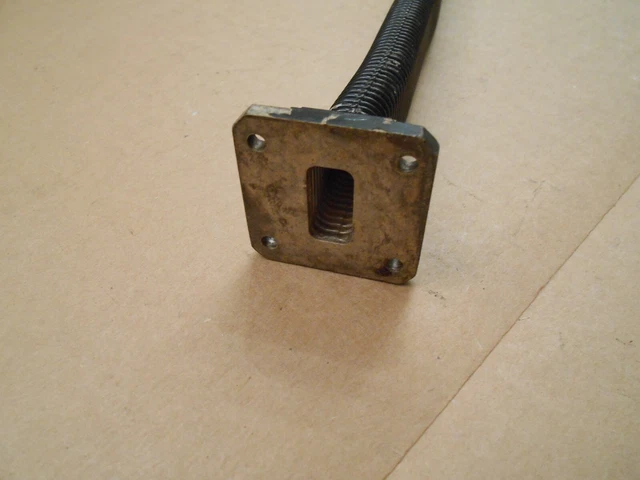 Wr75 Flexible Waveguide 18". No Jacket, Not Twistable