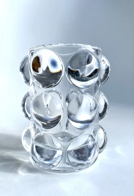 Op Art Hobnail Votive/Candle Holder