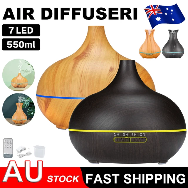 LED Aroma Aromatherapy Diffuser Essential Oil Ultrasonic Air Humidifier Purifier