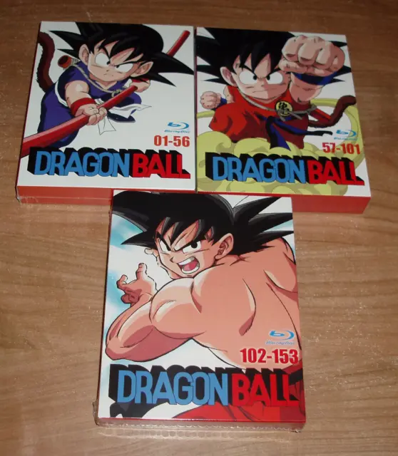 Dragon Ball Saga Completa Box 1-3 Nuevo 22 Blu-Ray Episodios 1-153 Animacion