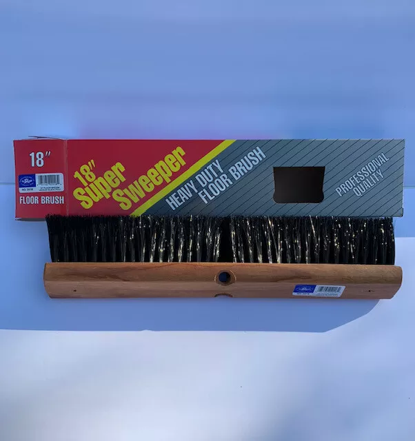 18" Super Sweeper - Heavy Duty Floor Brush