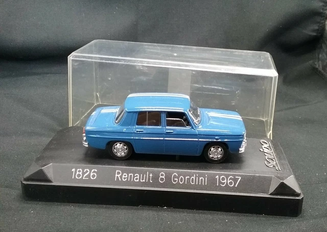 RENAULT 8 GORDINI 1967 SOLIDO Ref 1826 1/43 avec boite vitrine R8 EUR