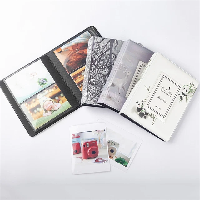Bilderaufbewahrung Buch Anti-Fade Wasserdicht 64 Taschen 3 Zoll Souvenir Foto