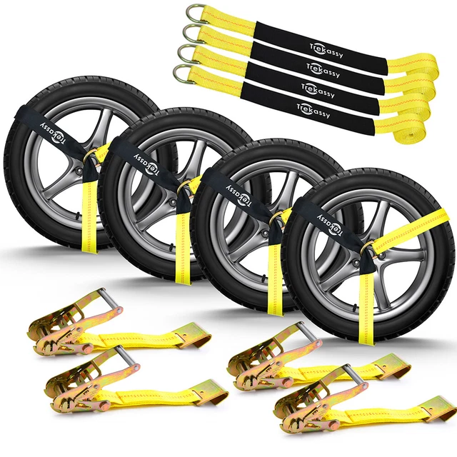 Car dolly wheel straps discount