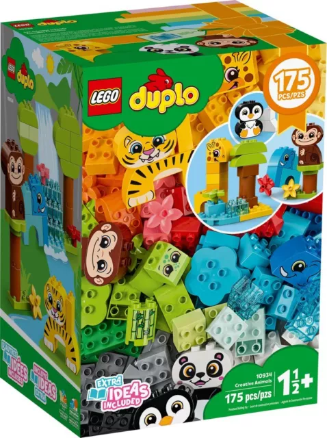 LEGO 10909 Duplo Classic La Boîte Cœur, Première Brique, Jouet de  Construction, Jouet Éducatif, Développer Leur Motricité Fine, pour Enfants  de 1,5 à
