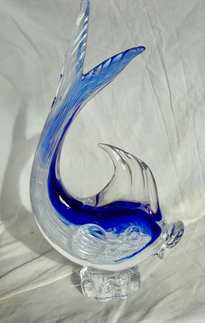 Plat En Verre Poisson Vintage – Moderne, Reproduction Sous Licence