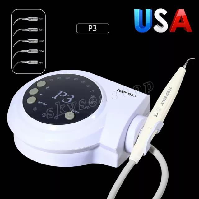 USPS Dental Ultrasonic Piezo Scaler ENDO Handpiece Tips for DTE SATELEC 135°C