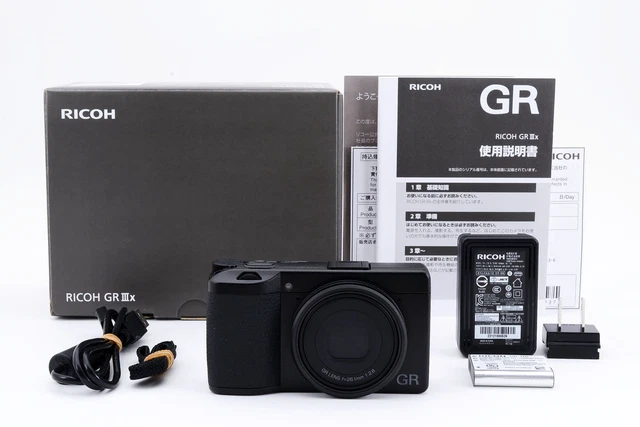 RICOH GR IIIx 24.2 MP Compact Digital camera Count 120 [Near Mint+++] #594A