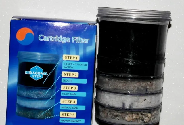 Cartouche Filtrante pour 5 Niveaux En 1 Wasserfilter System Filter Kohle