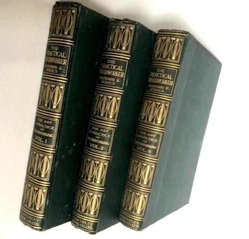 DER PRAKTISCHE HOLZARBEITER Vol. 1, 2 & 3 KUNST & PRAXIS DER HOLZBEARBEITUNG Jones BÜCHER