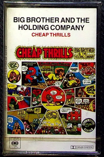 Big Brother & The Holding Company  Cheap Thrills Mc Cassette Sealed