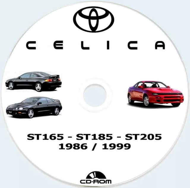 Workshop Manual Toyota CELICA ST165/185 e Celica ST205,manuale officina ENG.