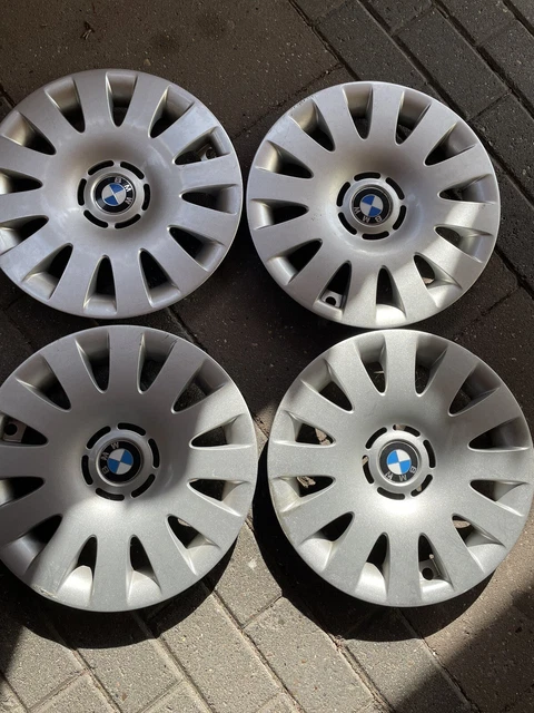 4 copriruota compatti originali BMW Serie 3 e36 15 pollici 36136768519 6768519