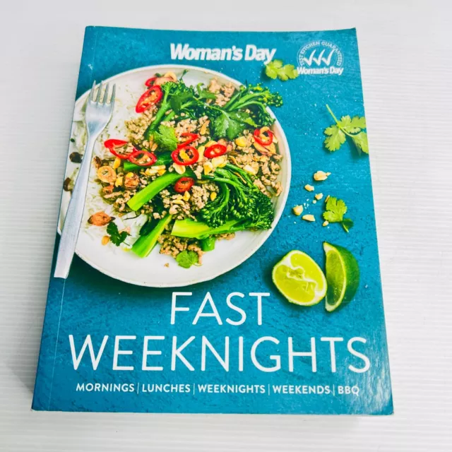 Fast Weeknights Cookbook Paperback by Women's Day Recipes Food Easy Meals