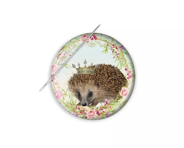 Hedgehog Needle Minder, Handmade Magnetic Needle Minder, Needle Keeper,