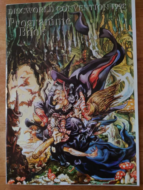 Terry Pratchett 1998 Discworld Convention Programme & other documents !!SIGNED!!