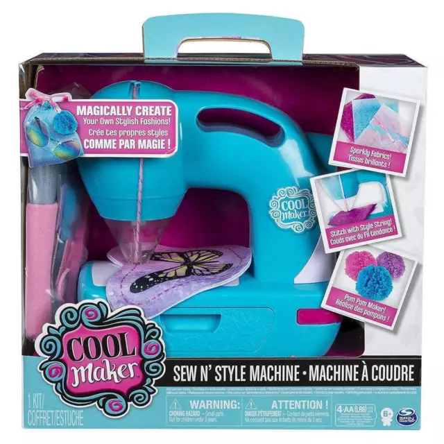 Spin Master Sew Cool Sew N Style Nähmaschine