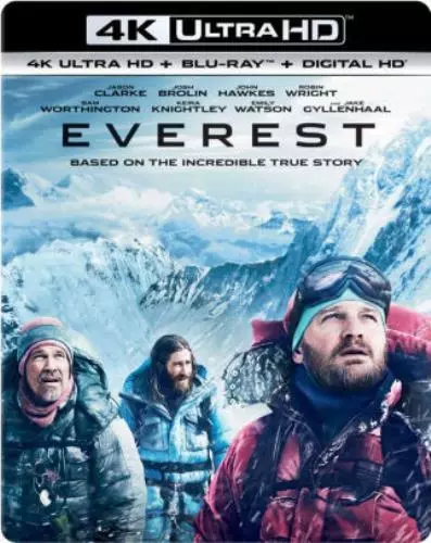 EVEREST (4K ULTRA HD (Blu Ray) Region free.)