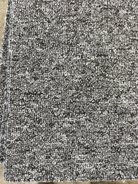 Apprx 350 Carpet Tiles Commercial Retail Office Flooring 50 x 50cm Grey