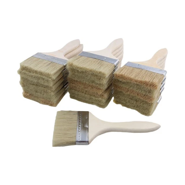 Paquete de 18 Pinceles de Pintura de 4 Pulgadas (89 Mm) y Pinceles de AstilH6