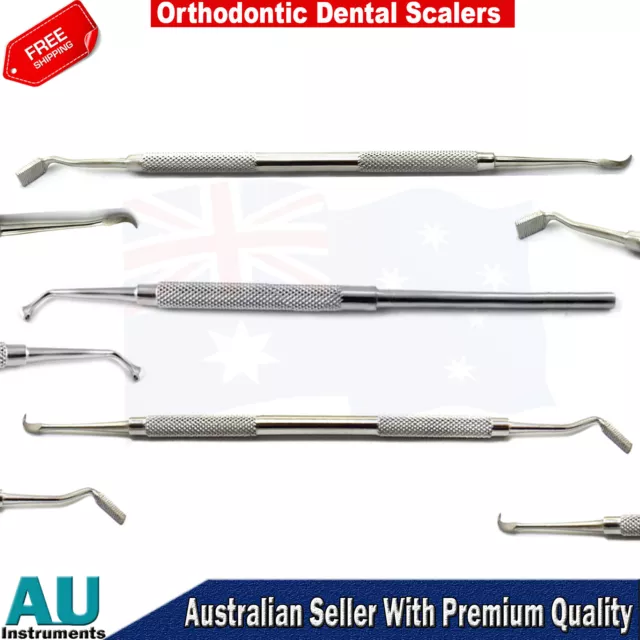 Dental Orthodontic Instrument Scaler Tucker Ligature Director Band Pusher Seater