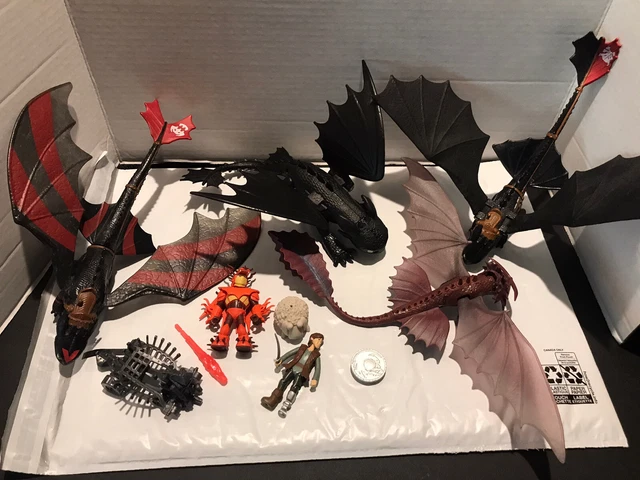 DREAMWORKS HOW TO Train Your Dragon Toothless Hicup Sheep Trap ++ DWL ...