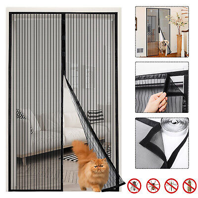 Puerta de protección contra insectos 2022 cortina 100x220cm mosquitera cortina magnética puerta de balcón
