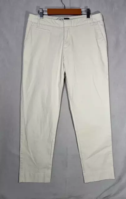 Patagonia Womens Size 8 Organic Cotton Stretch Chino Pants Khaki Beige 31x26