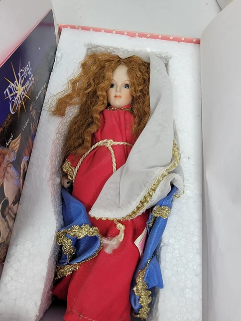 Paradise Galleries Treasury Collection The First Christmas Porcelain Doll Lot... 4
