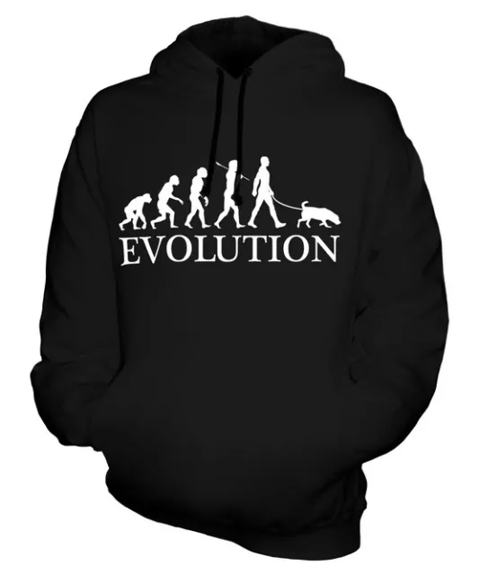 Rhodesian Ridgeback Evolution Of Man Unisex Hoodie Mens Womens Ladies Dog Gift