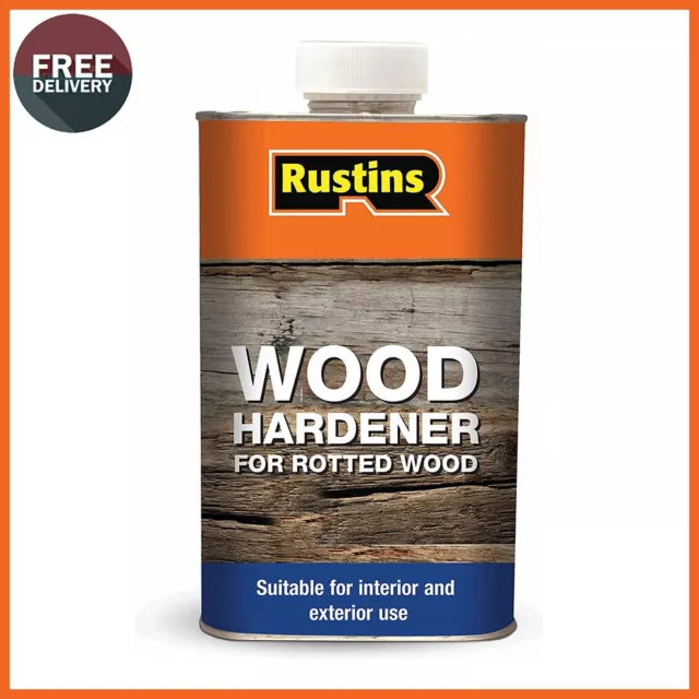 500ml Rustins High Performance Wet Rot Wood Hardener Interior Exterior  222+Sold